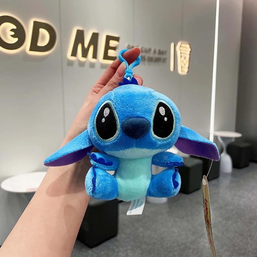 Stich Plüsch Schlüssel bund Spielzeug kawaii lilo & Stich Anime Disney Peluche Spielzeug niedliche ausgestopfte Puppe Schult asche Pendan Geburtstags geschenke