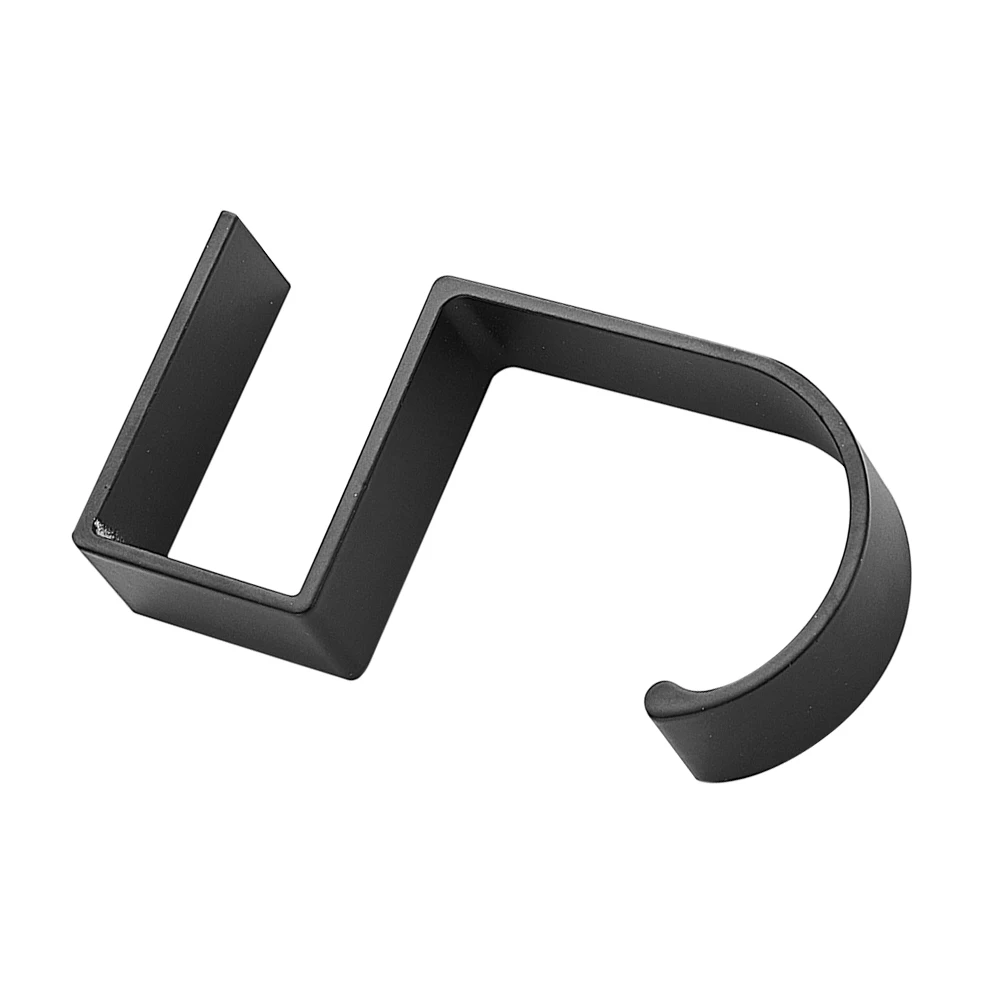 

Portable School Bag Hook Aluminum Desk Hanging Purse Storage Bracket Black Novelty Multi Function Hooks For Office Home Use