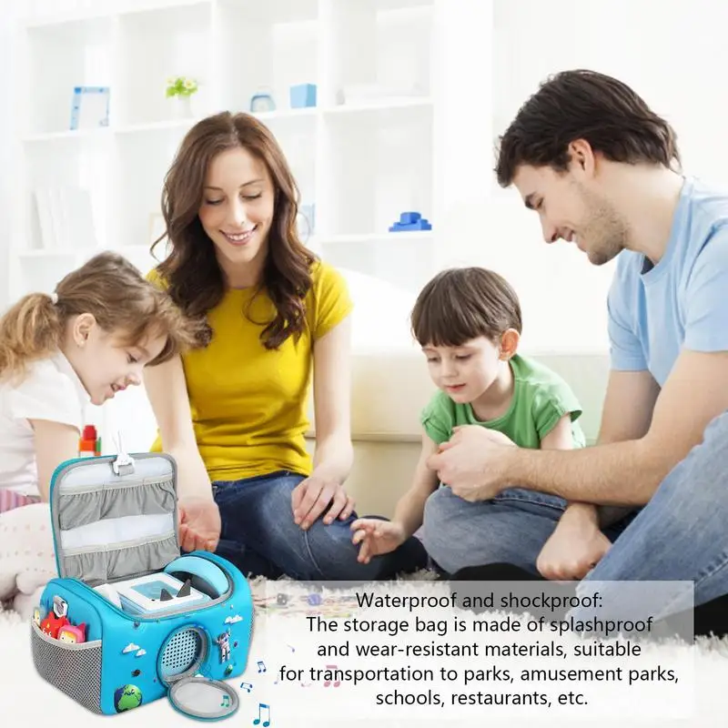 Audio Player Carrying Box Portable Carrying Bag For Toniebox Educational Musical Toy Storage Organizer For Tonies Figurines