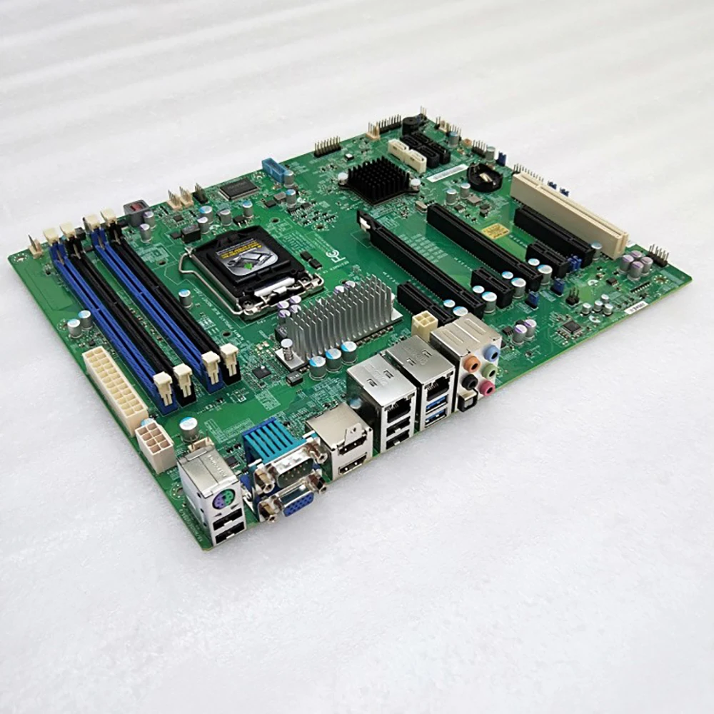 Материнская плата X9SAE-V LGA1155 DDR3 Xeon E3-1200 v2 серии Core i7/i5/i3 (только ETC UDIMMs) Процессоры для Supermicro