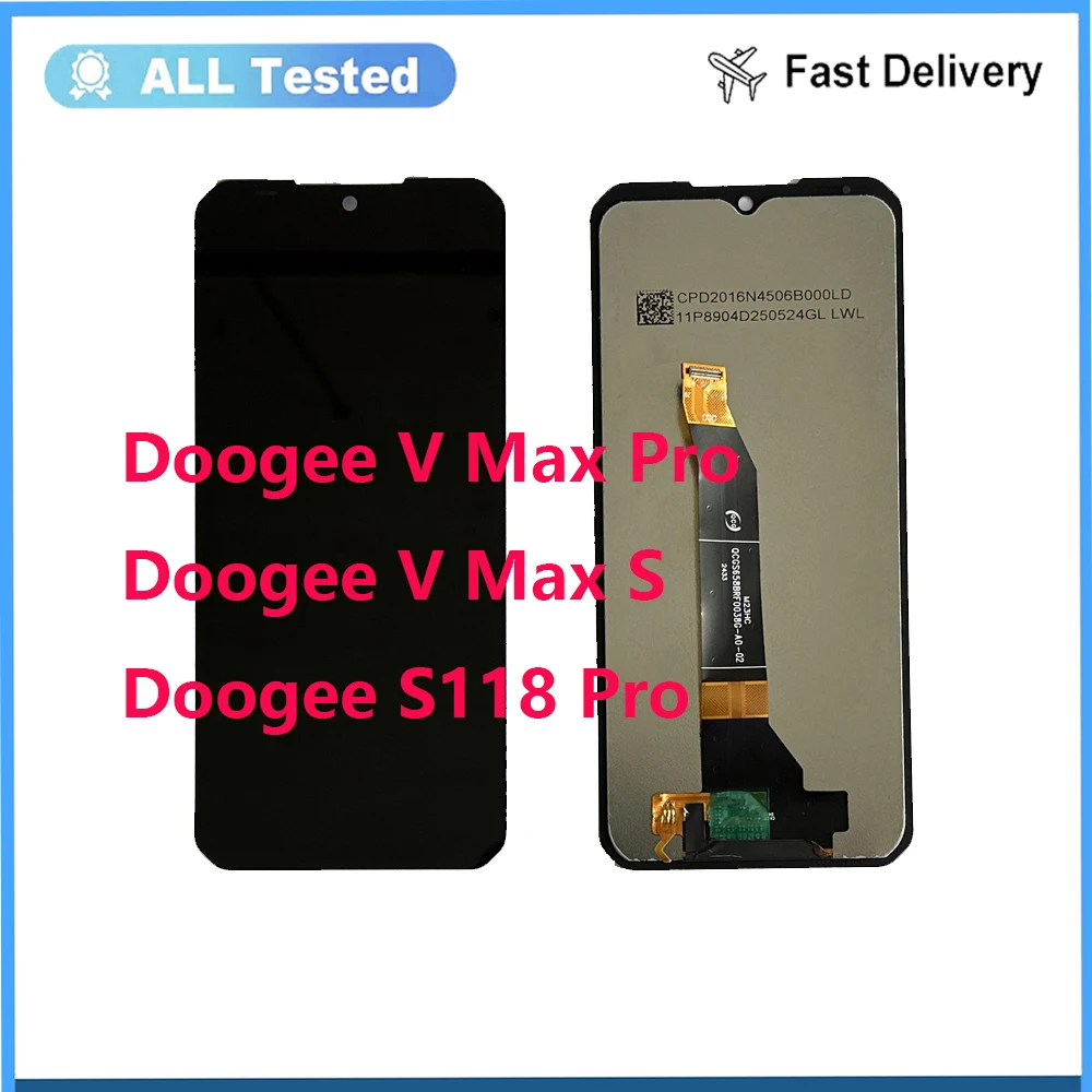For DOOGEE V Max Pro V Max S S118 Pro Display Touch Screen Digitizer Assembly Repair Parts