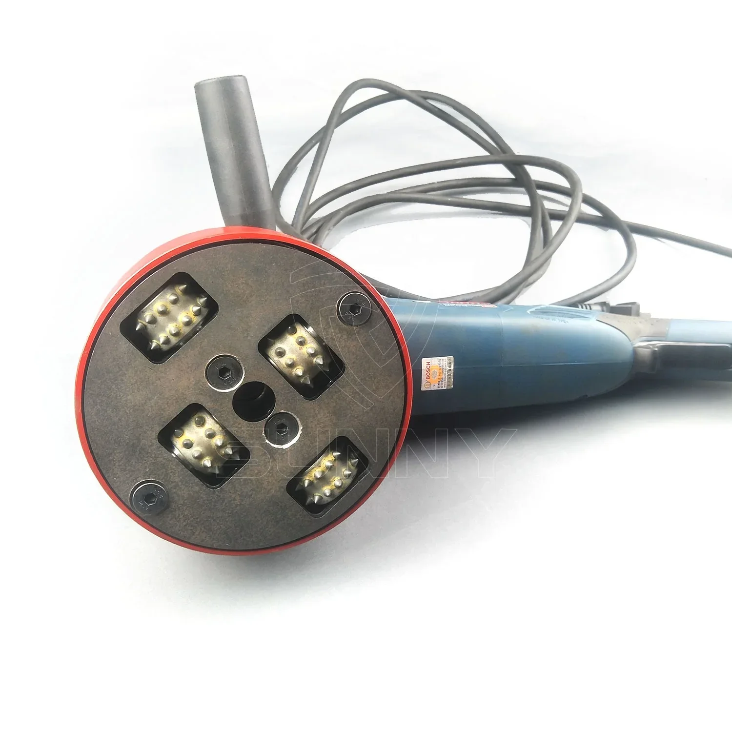 Amoladora angular de martillo de casquillo de mano eléctrica única 2025 1200W