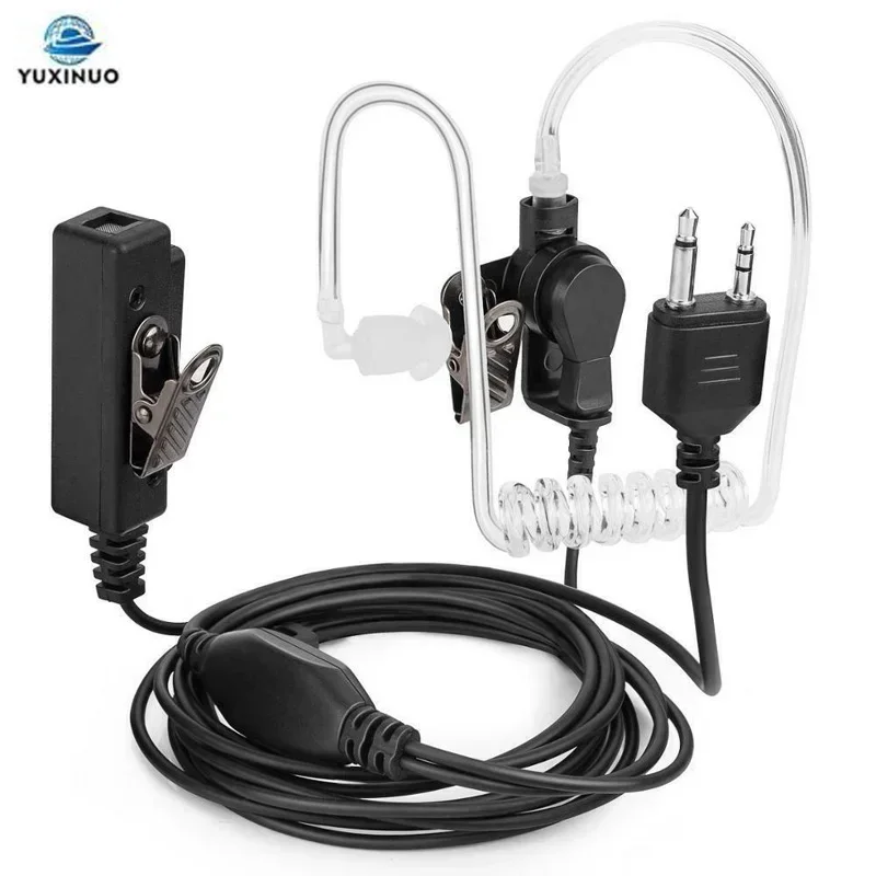 

Covert Air Tube Earpiece Headset PTT Mic Microphone for Midland Alan GXT G9 G7 G6 G8 G12 75-785 75-810 GXT550 GXT650 LXT80 Radio