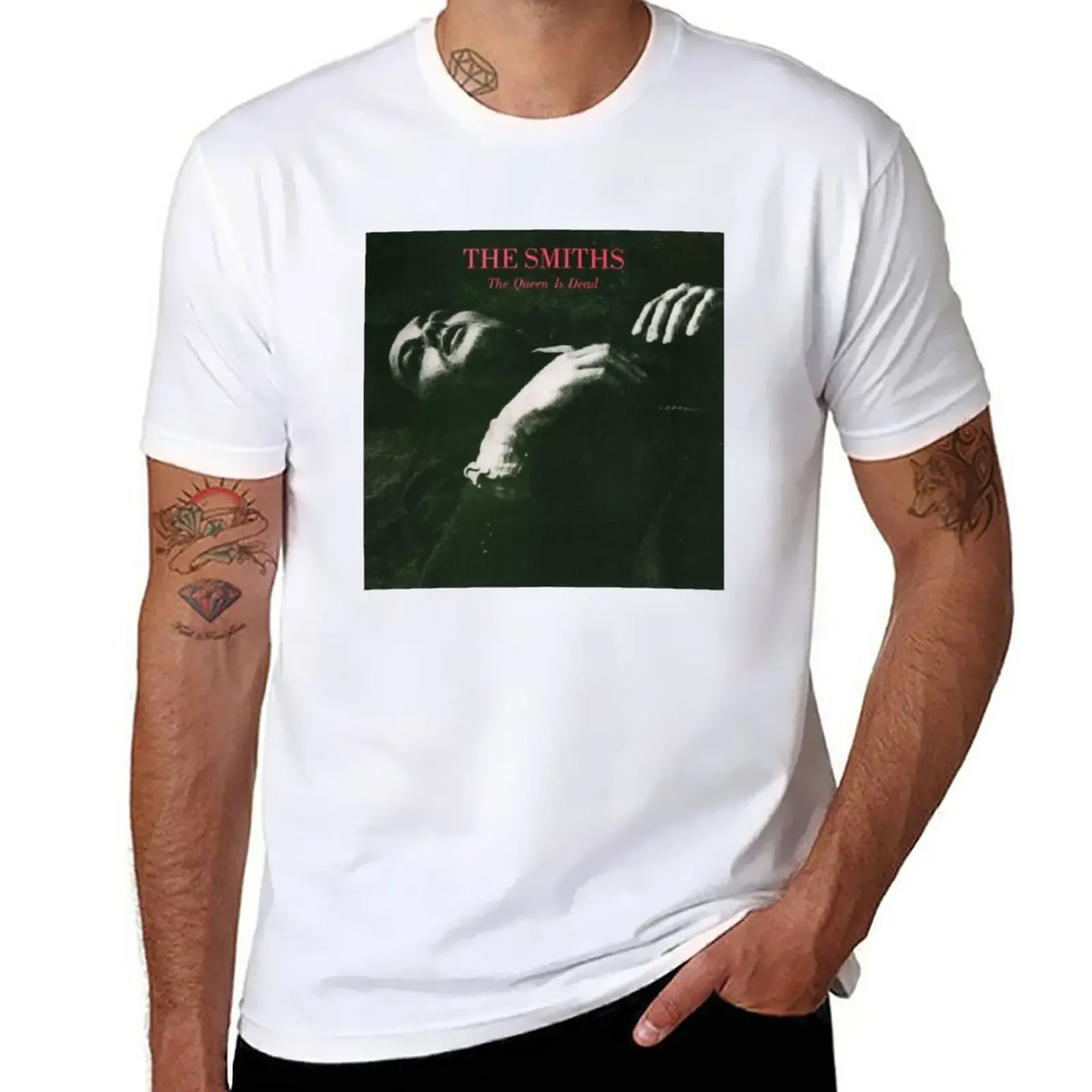 

The Queen Is Dead - The Smiths T-Shirt plain customs big and tall t shirts for men