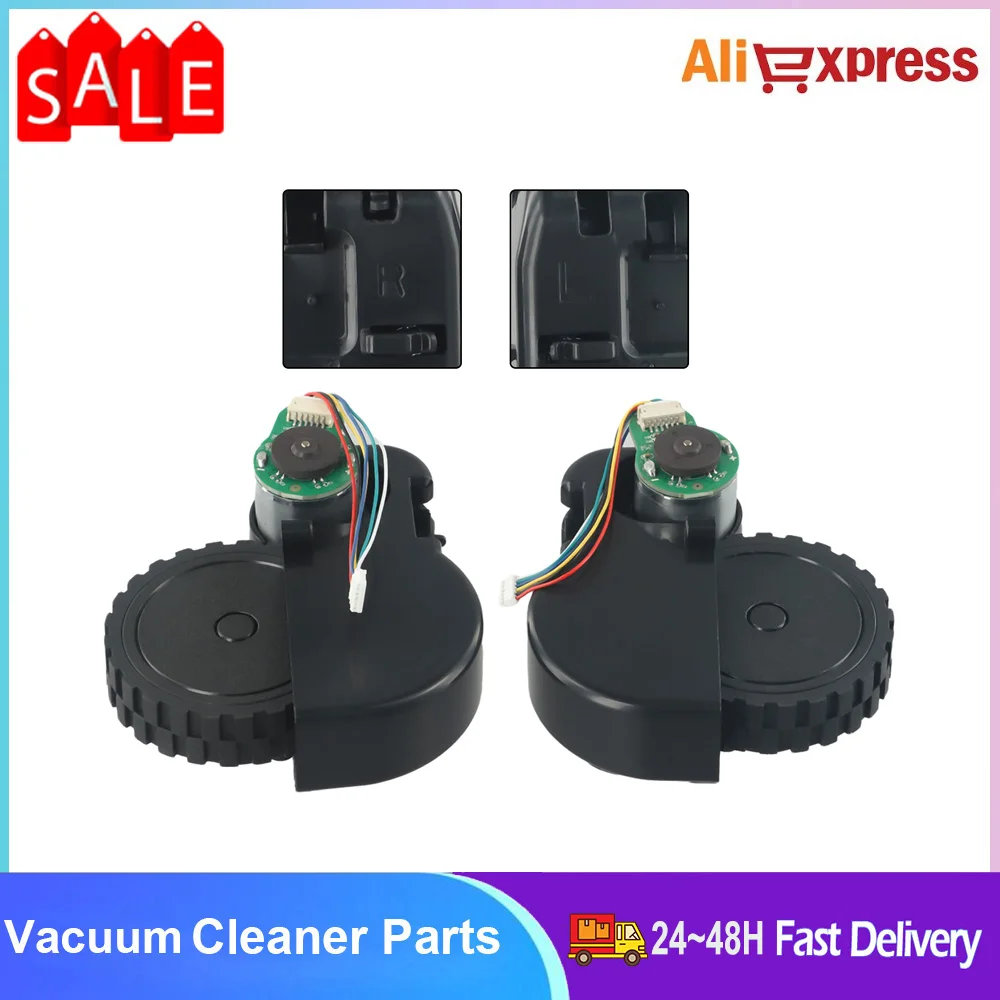 For Right Left Wheel Motor For EXVAC660 EXVAC680S For Tesvor Pro S6 For Ikhos Robot Vacuum Cleaner