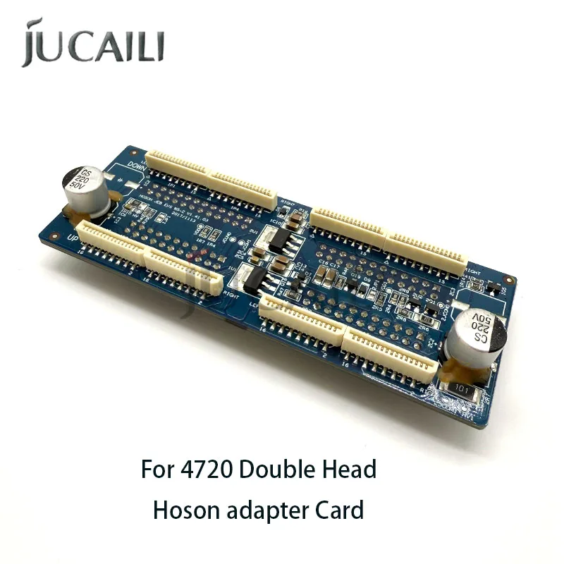 

Плата-адаптер JUCAILI Hoson 4720 для подключения двух печатающих головок / плата-конвертер для интерфейса управления двумя печатающими головками 4720