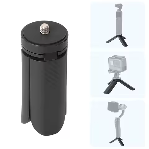 Mini Tripod for DJI Pocket 2 3 GoPro Action 6 5 4 Camera Insta360 DJI Osmo Mobile 8/7/7P/6/5/4 Stabilizer Gimbal Desktop Tripod