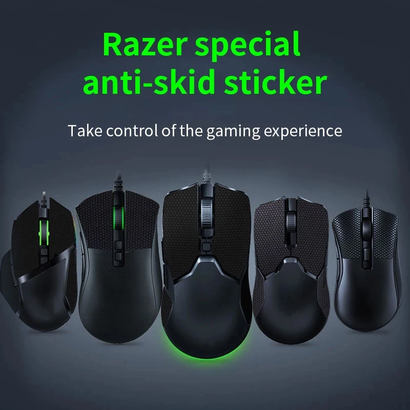 

Противоскользящая Липкая лента для мыши для Razer DeathAdder V2/Basilisk/Viper Ultimate/Viper мини-наклейка, нескользящая, с защитой от пота