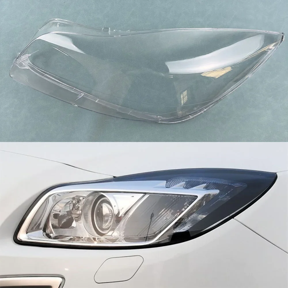 For Opel insignia Car Front Headlight Cover Auto Headlamp Lampshade Lampcover Head Lamp light glass Lens Shell Caps 2009~2011