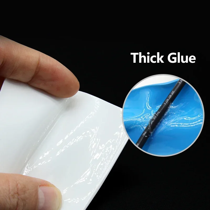 1/5/10/25/50M White 3:1 Heat Shrink Tube With Glue Inside Diameter 1.6mm ~ 39mm Adhesive Lined Waterproof Insulation Sleeve Wrap