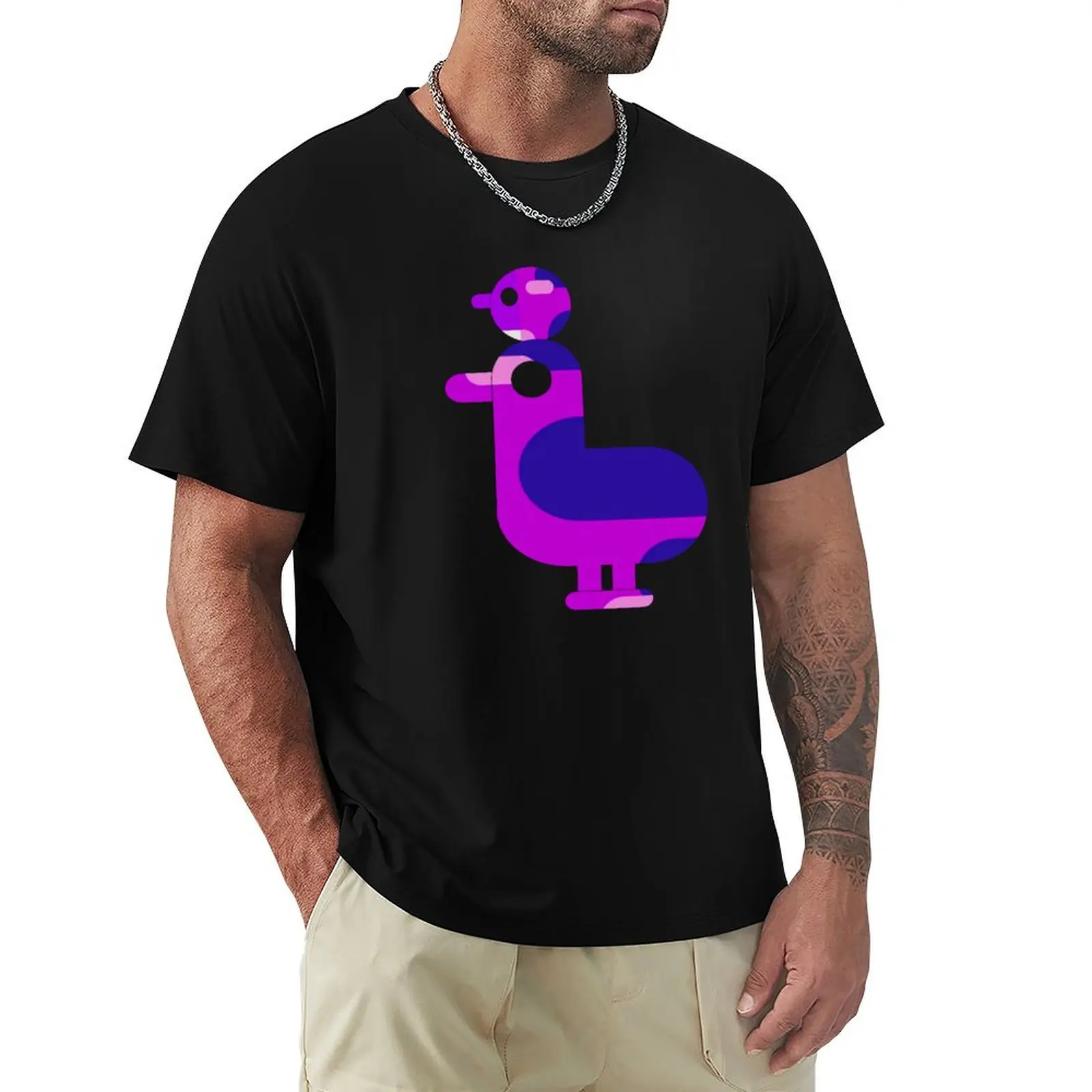 

my kurzgesagt bird creative T-Shirt anime shirt funny meme t-shirts Aesthetic clothing funny t shirts men