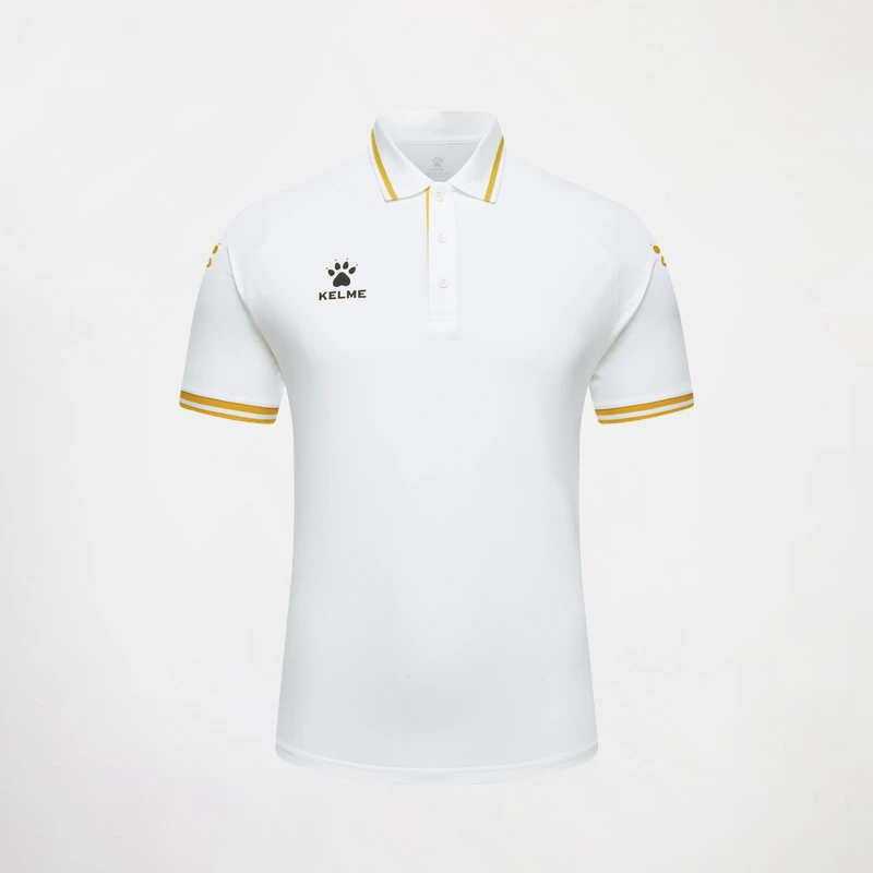 Kelme Men's Training Polo Shirt Football Sports Leisure Polo Shirt Outdoor Running Breathable T-shirt Basketball Short Sleeve - Image 6