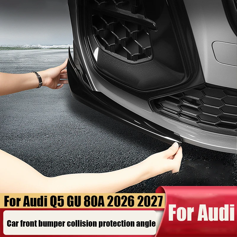 

Декоративная защита углов переднего бампера из АБС-пластика для внешней защиты Audi Q5 GU 80A 2026 2027