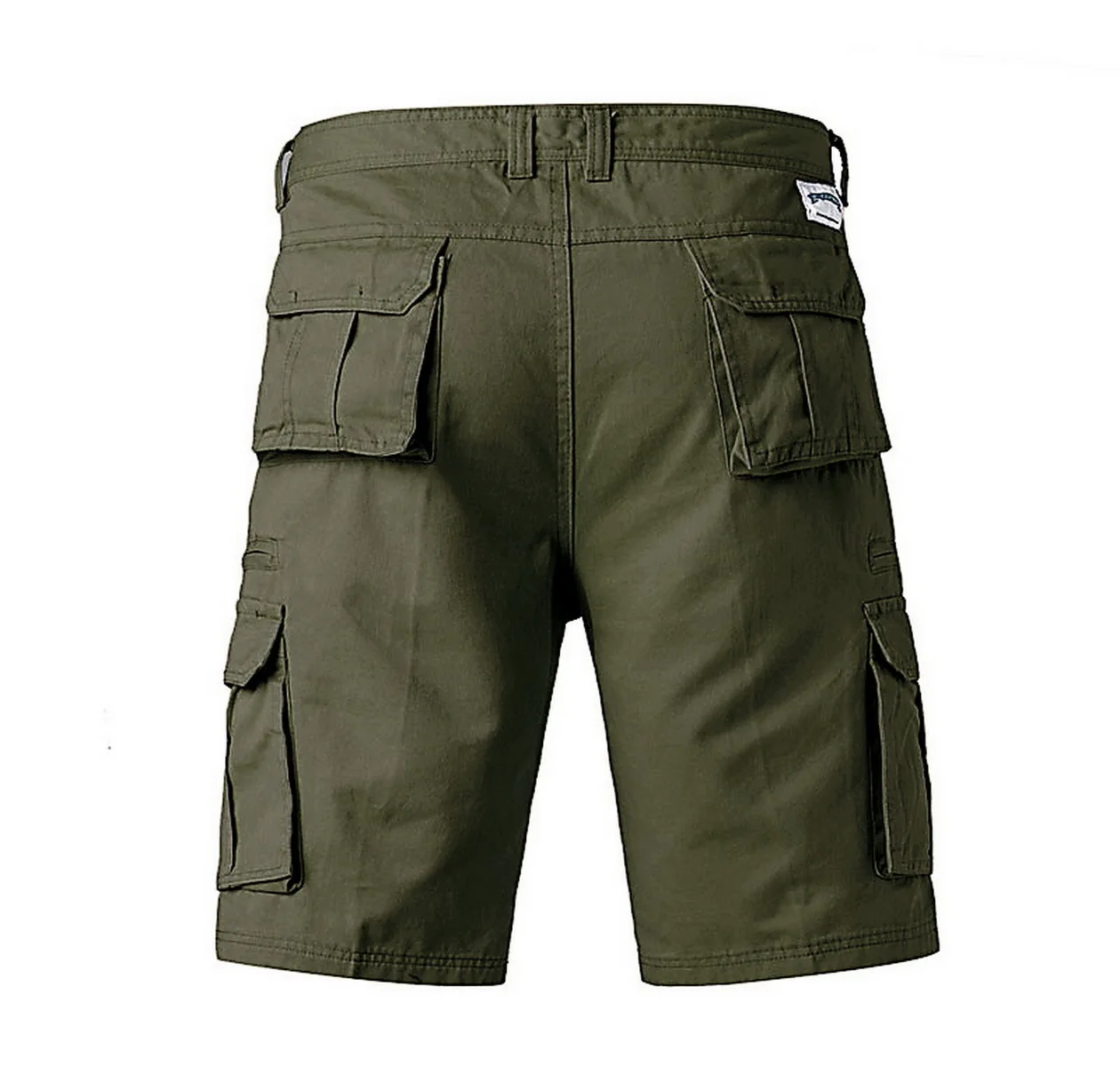 2022 Summer New Cotton Cargo Shorts Men Casual Multi-Pocket Military Shorts Pants Loose Work Army Tactical Shorts Men No belt