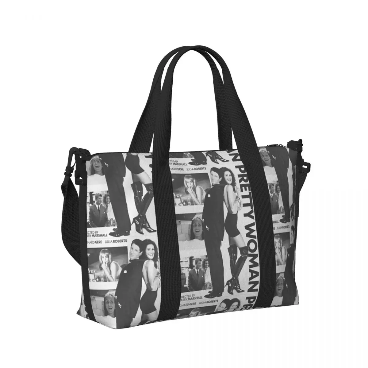 

Pretty Woman 1990 Beach Travel Bag Large Capacity Tote Bags for Gym Yoga Women Shopping Duffle Shoulder Bag