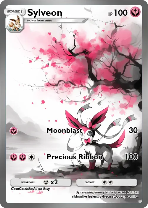 

DIY Self Control Pokemon ptcg Eevee Espeon Umbreon 30th No flash Collect Signature Trading Flash Card Anime Cartoon Gift