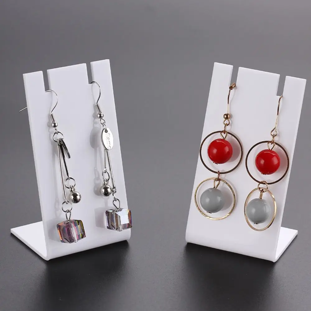 

Display Necklaces Storage Rack For Girls Jewelry Organizer Ornaments Transparent Women Jewelry Holder Earring Display Rack
