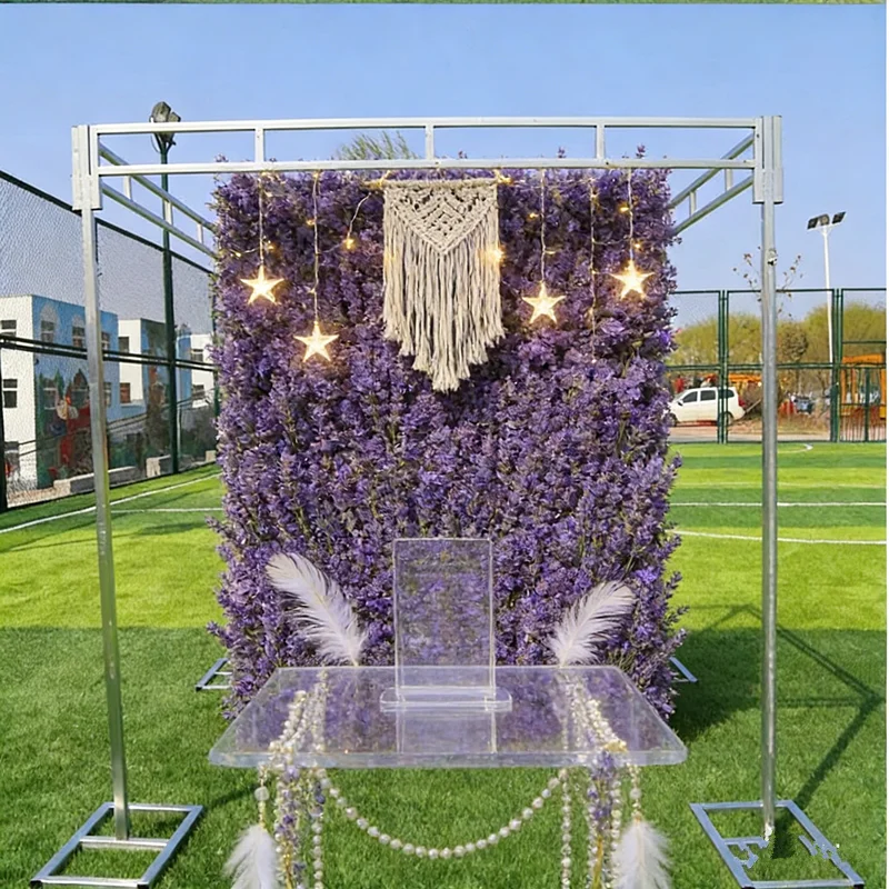 

Свадебное украшение своими руками, четырехугольный павильон, двойная перекладина, металлическая полка для ритуальной вуали для макета вечеринки