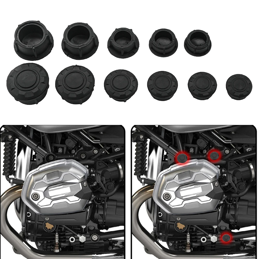 

For BMW RNINET R9T R NINE T 9T Scrambler Racer Urban Pure 2014 2015 2016 2017 2018 2020 2021 2022 2023 Frame Hole Cap Cover Plug