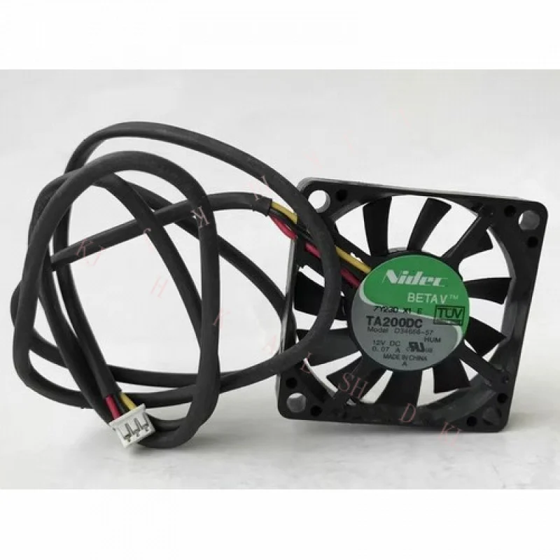 

N NEW FOR Nidec TA200DC D34666-57 12V 0.07A 5CM 50*10MM Cooling Fan