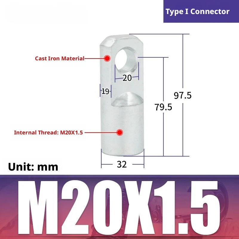 Variant: I80-100 M20-1.5mm
