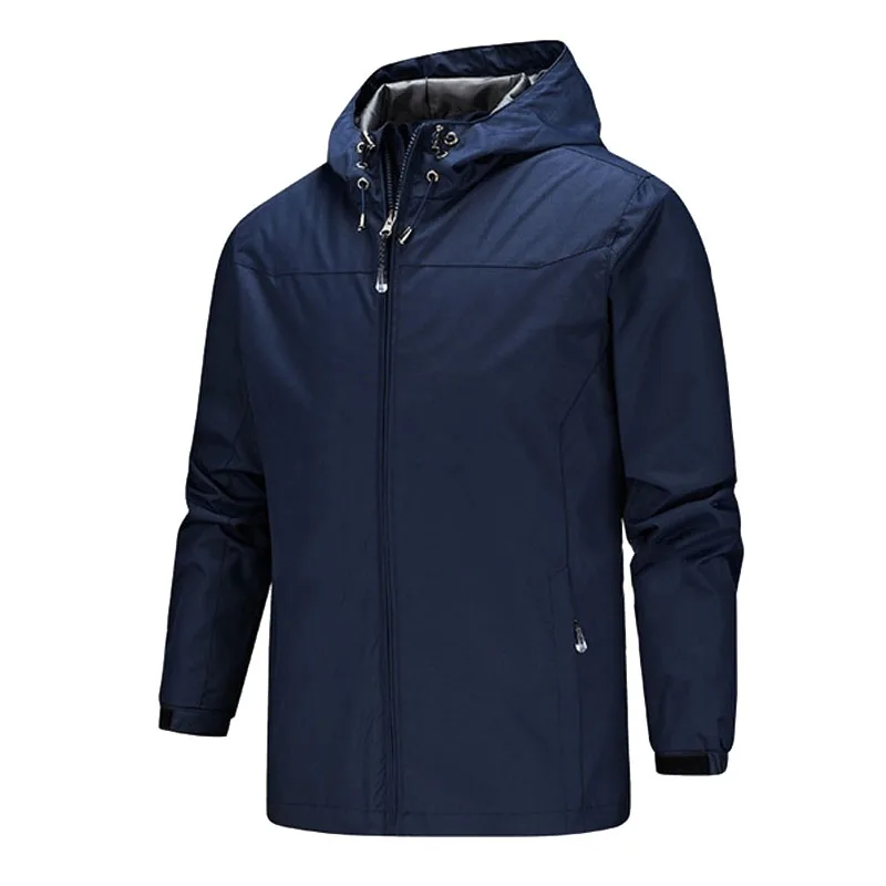 Men's outdoor jacket for both men and women, high-quality windproof outdoor hiking and camping jacket, simple sports top