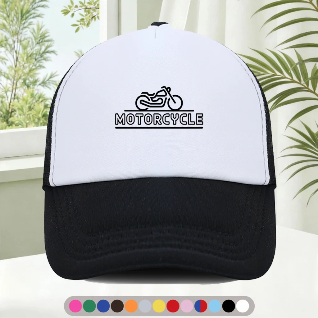 Fashionable and Versatile Sponge Mesh Cap  Features Cool Printed Patterns, Unisex  American Trucker Hat  HighQuality Hat  S
