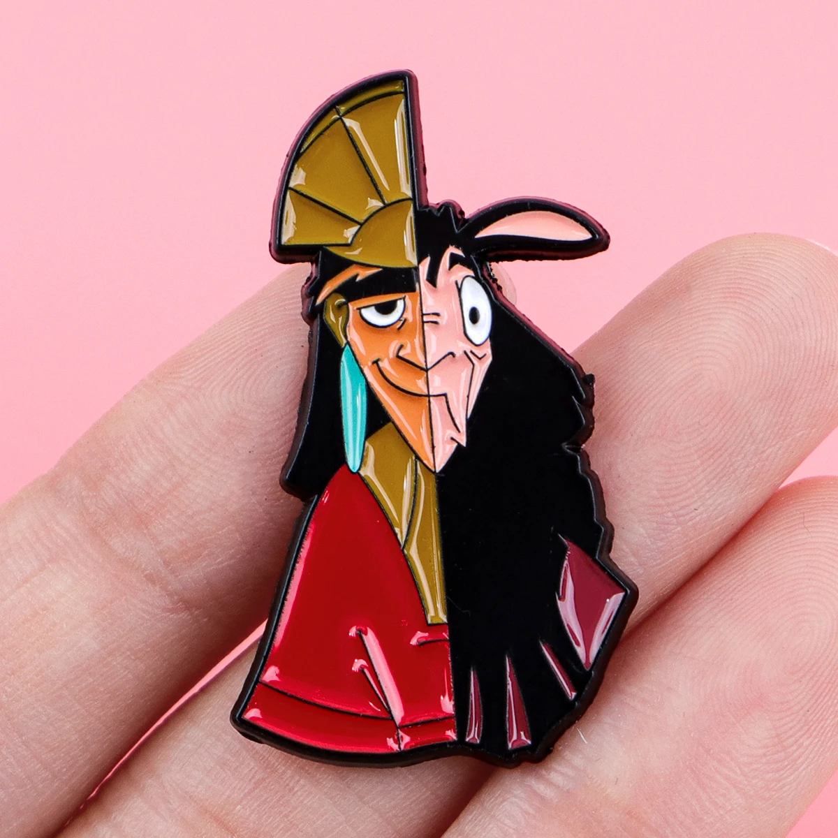 การ์ตูน King Enamel Pin ตลกเข็มกลัดป้าย Lapel Pins สําหรับกระเป๋าเป้สะพายหลังเครื่องประดับตกแต่งคอสเพลย์อุปกรณ์เสริมของขวัญของเล่นเด็ก
