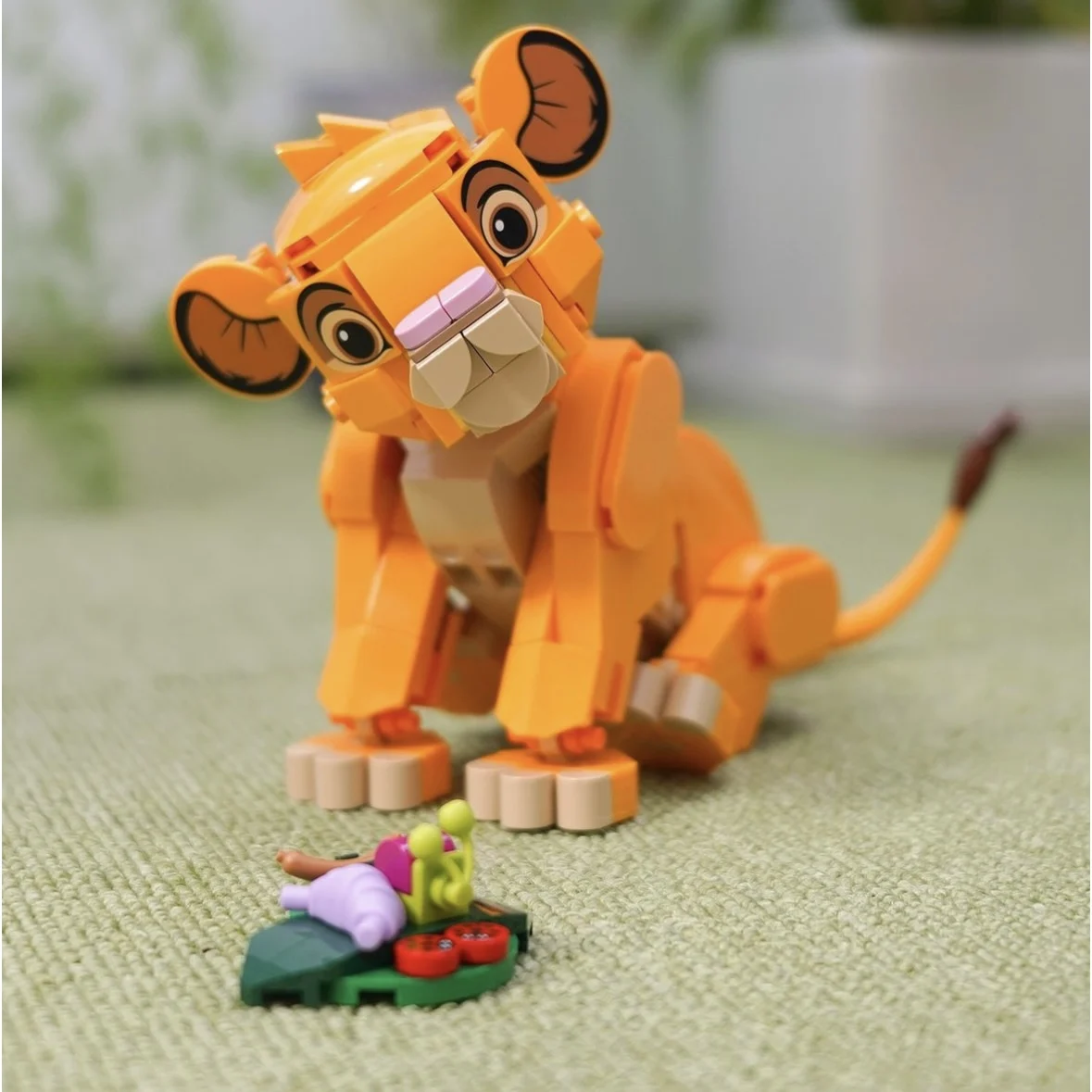 HOT TOYS Disney Animal Model Building Blocks Lion 43243 Bricks Assemble Puzzle Toys For Girls Boys Christmas Birthday Gifts