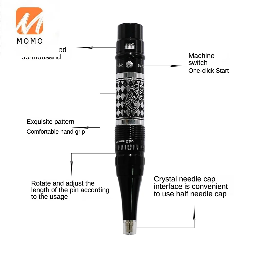 Professional Wireless Microblading Permanent Tattoo Machine semi-permanent eyebrow eyeliner tattoo machine gun