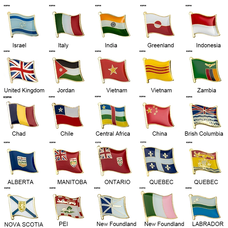 

Australia Natinal Lapel Pins Flag Lapel Pins Country Flag Badge Flag Badge Brooch