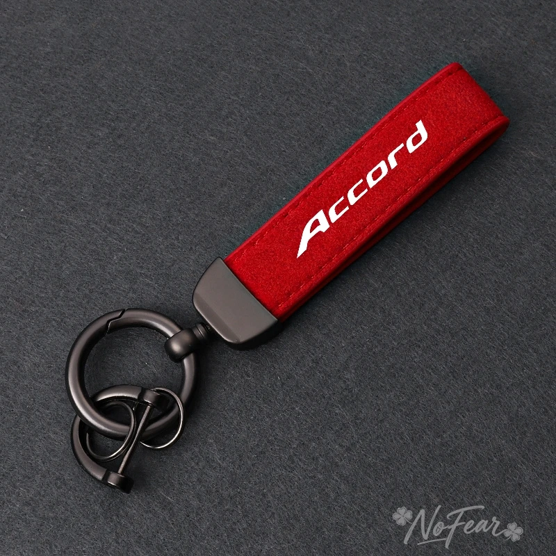 

Car Keychain Ring Keyring Holder Gifts For Honda ACCORD 7th 8th 9th 10th 2003 2007 2010 2014 2022 2021 Car-styling Accessories