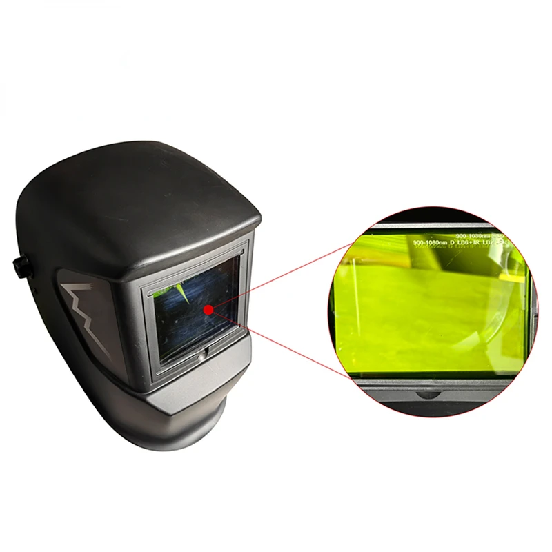 2-in-1 Laser Wavelength Filtering 900-1080nm Fiber  Welder Mask Automatic Darkenning  Welding Helmet