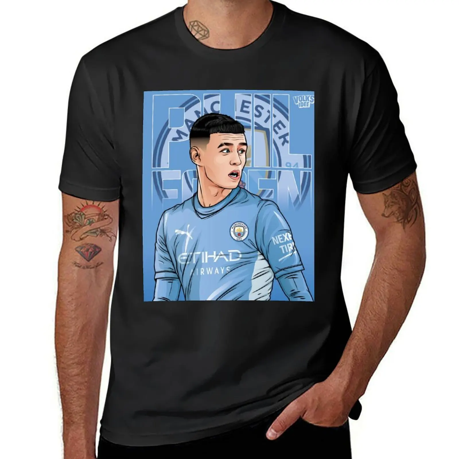 

Phil foden T-Shirt boys whites vintage summer top animal prinfor boys mens champion t shirts