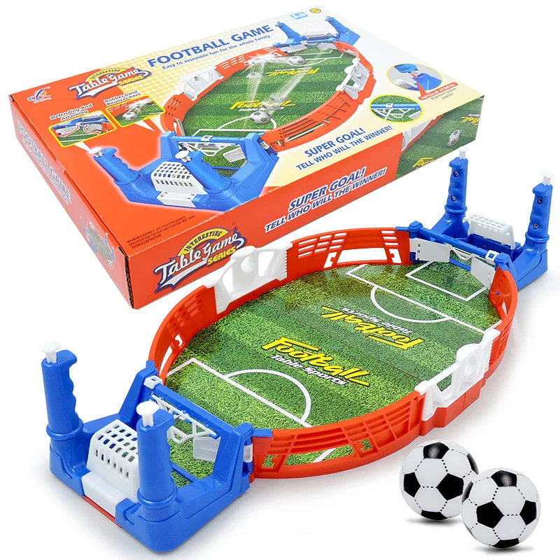 Mini juegos de mesa de fútbol para niños y adultos, juegos de mesa de Arcade, doble batalla, juguetes interactivos