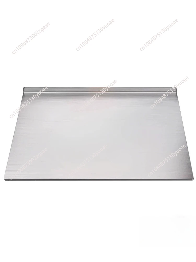 

Stainless Steel Chopping Board 40*30cm Double Panel Cutting Board Vegetable Fruit Meat Dough Baking Chopping Board Kitchenware