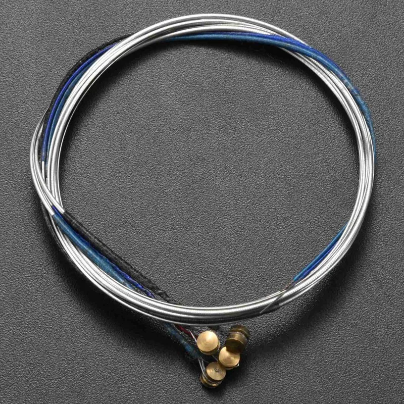 سلسلة الكمان V68 2 مجموعة سلاسل الكمان 16 قطعة E A D G لـ 1/8 1/4 1/2 3/4 4/4 الحجم المشترك