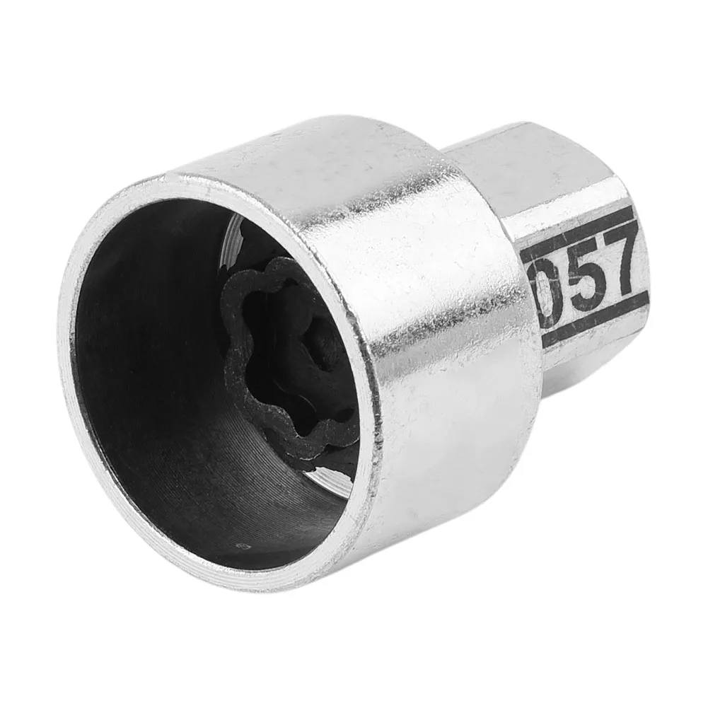 Tire Wheel Lock Anti-Theft Screw Lug Nut Bolt #46/48/49/51/53/55/56/57/58/60 Removal Key Socket For BMW F20/F21 F30/F31 F32/F34