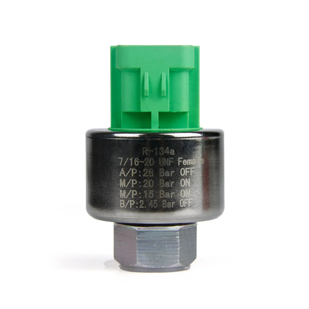 R134a Compatible AC Pressure Switch Activation At 20 And 15 Bar 7 16-20 Internal Thread Air-conditioning Installation
