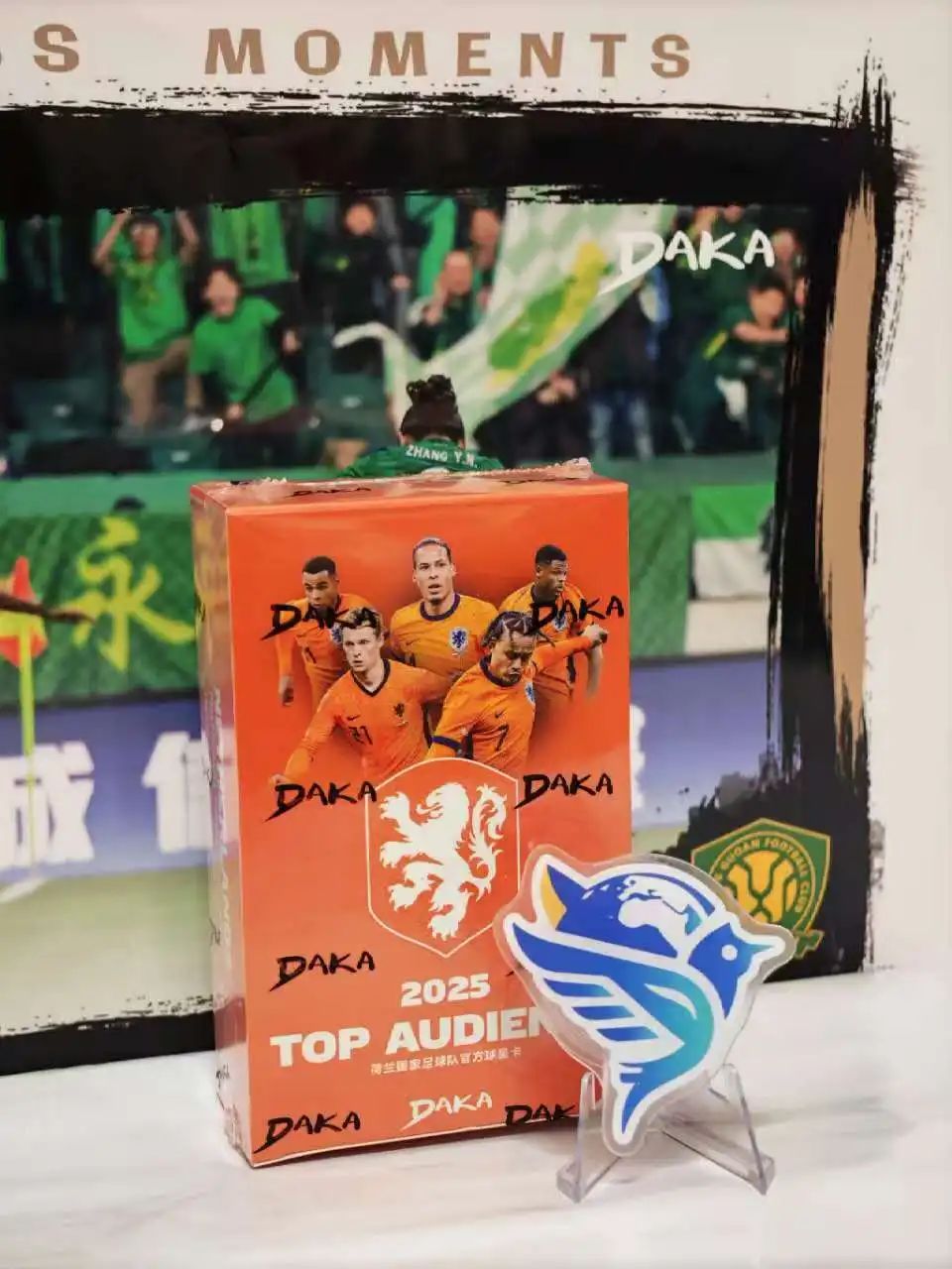 Nieuwe Daka 2025 ruilkaarten Top Publiek Machester Cuty Juventus Ac Milan Internazionale Milano Football Star Officiële Box Gift