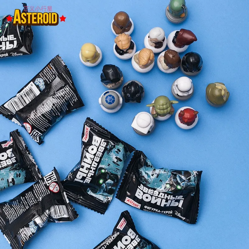 

Star Wars R2-D2 C-3PO Chewbacca Luke Boba Fett Darth Roly-poly Blind Bag Gifts Toy Model Anime Figures Collect Ornaments