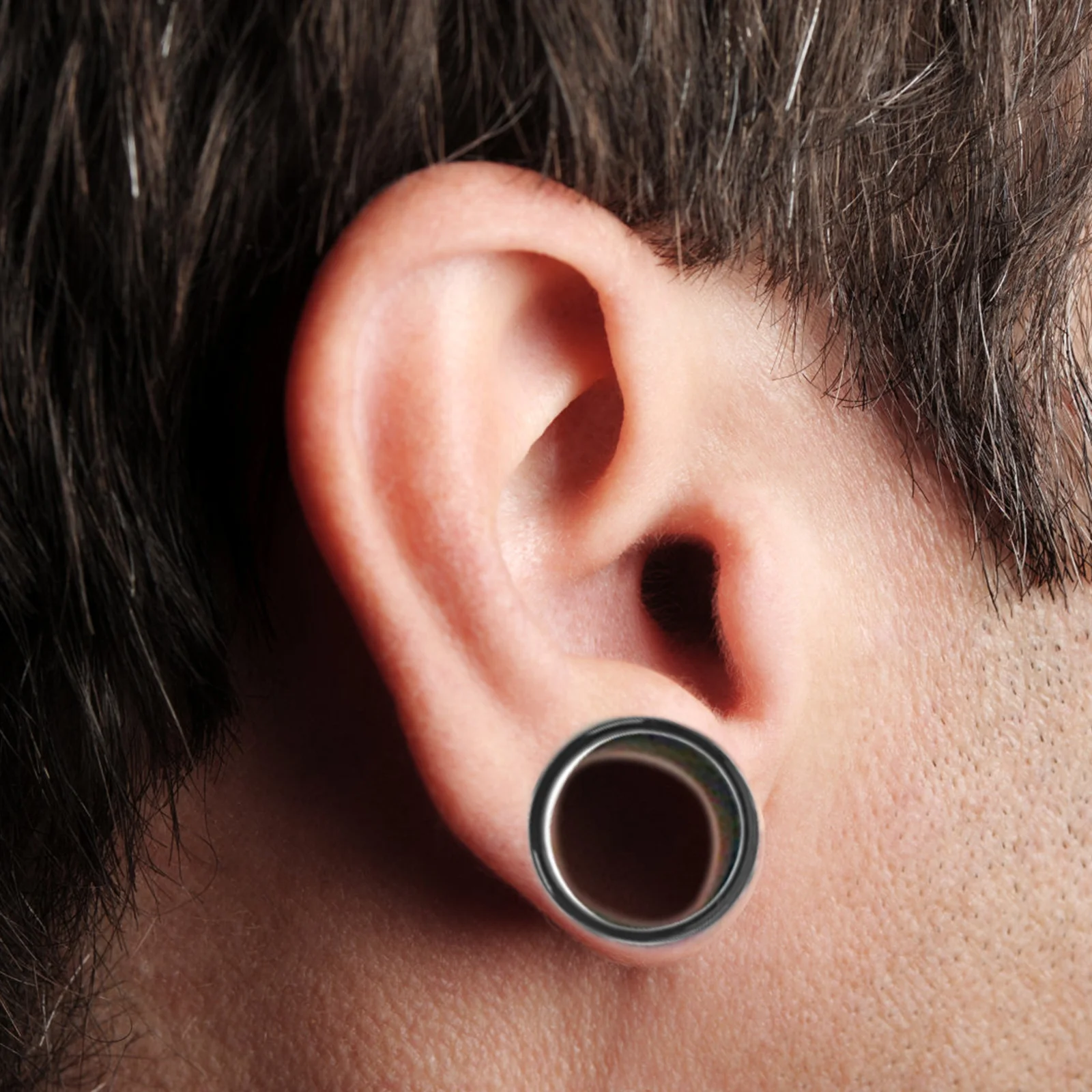 

4Pcs Acrylic Ear Stretching Ear Tunnels Expander Comfortable Skin Friendly for Men Women Gift 7/8 Gauges for Ears