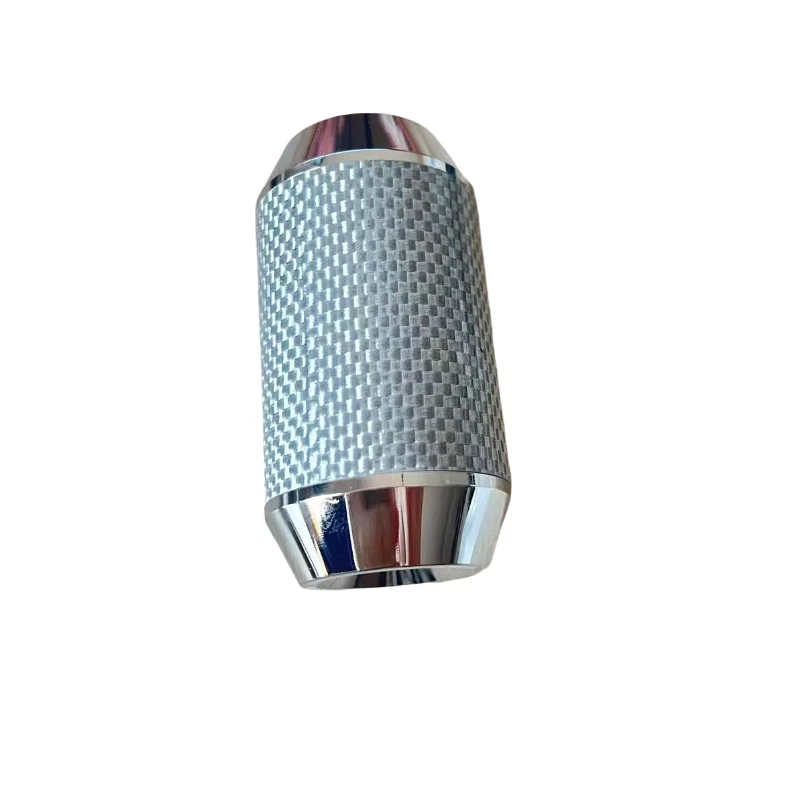 HiFi Audio Speaker Cable Y‑Splitter Boots Silver Carbon Fiber Shell Wire Separator Protector Cover