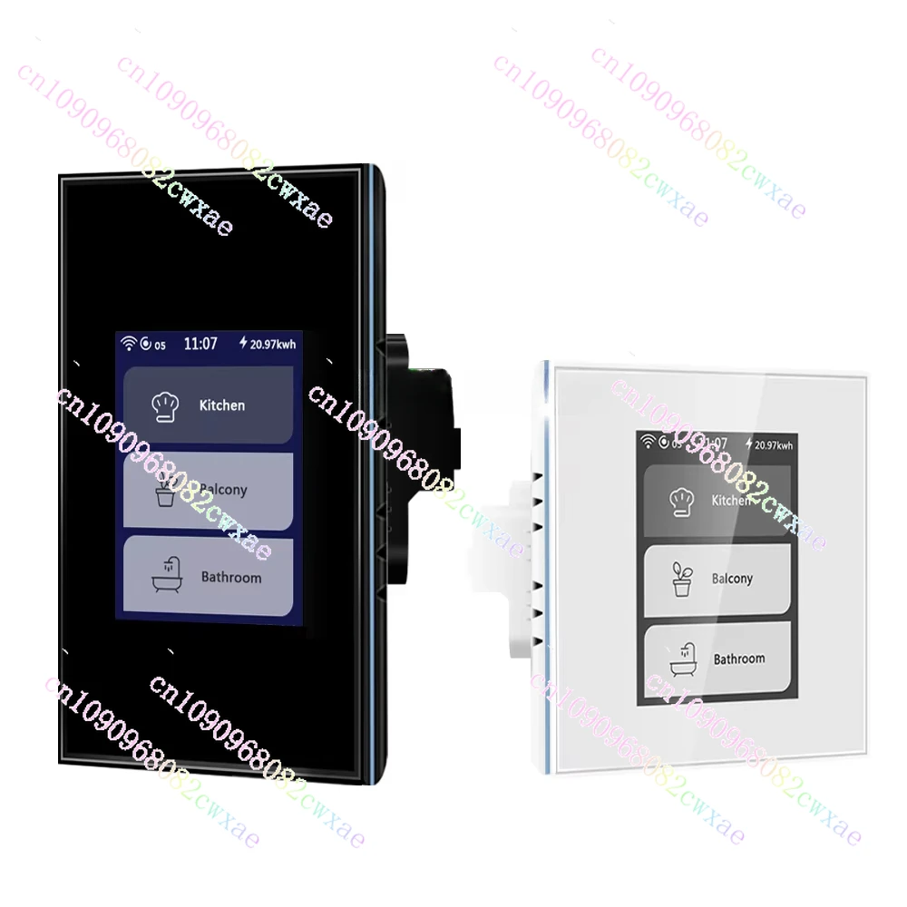 2023 LCD 1/2/3 Gang  Smart Switch for smart home, Support  Apple homekit and Smart life,by wifi mesh,L8 Series