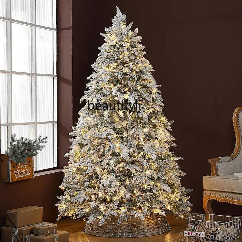 New Christmas tree giant cedar decoration shopping mall ornament encryption simulation pine tree free accessories