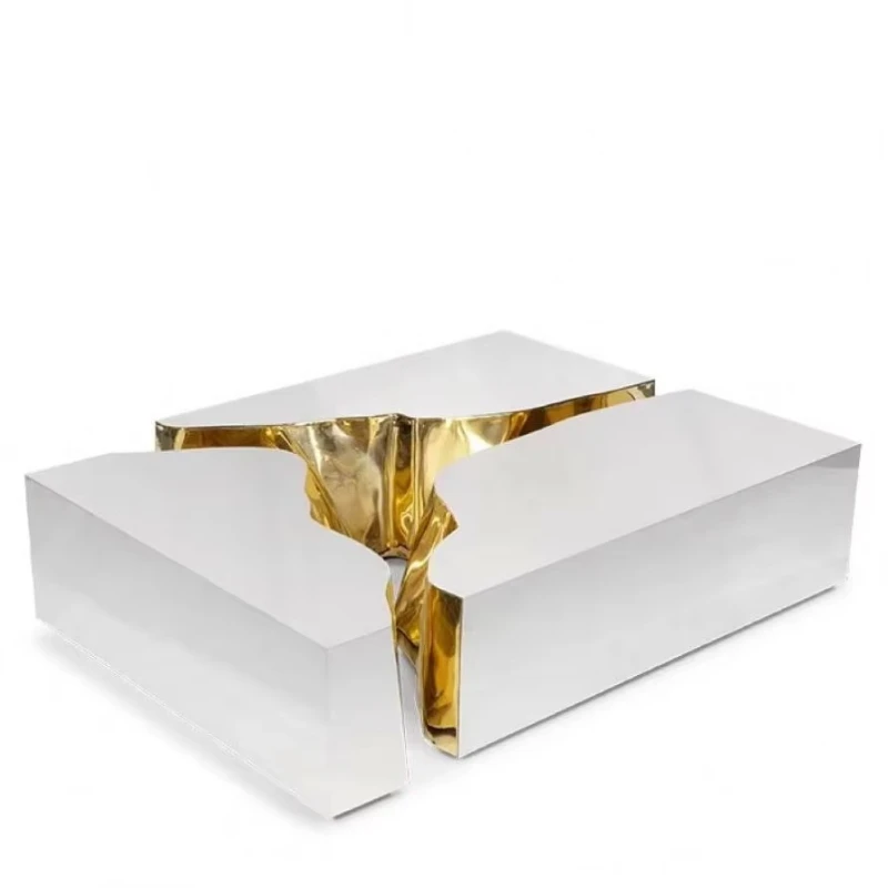 

Italian style luxury creative coffee table, suitable for the reception area of the living room