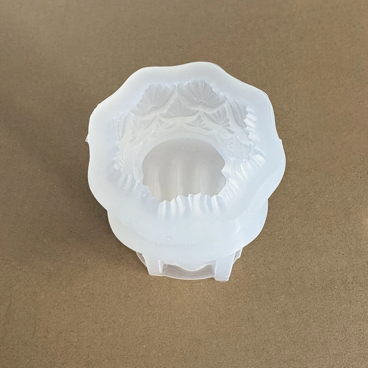 Lotus Praying Hands Silicone Mold for Candles Cement Gypsum, DIY Craft Making , Mold for Concrete Statues Figurines Buddha Decor