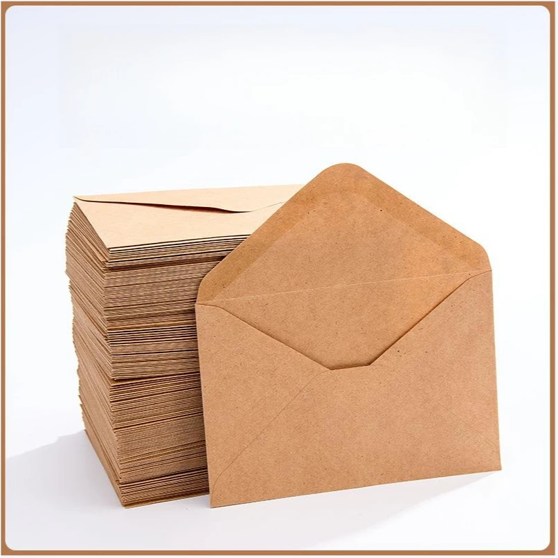 

20 шт. классические белые крафт-пустые мини-бумажные оконные конверты свадебные приглашения конверт подарочный конверт приглашение поздравительная открытка