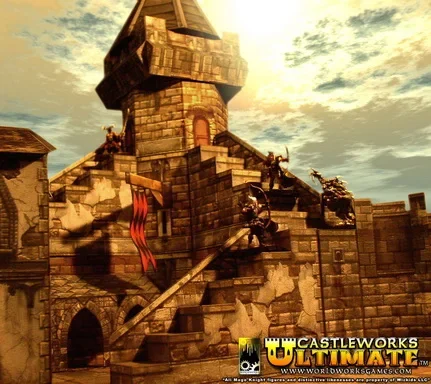 超傑作キャッスルワークス 究極の城紙モデル