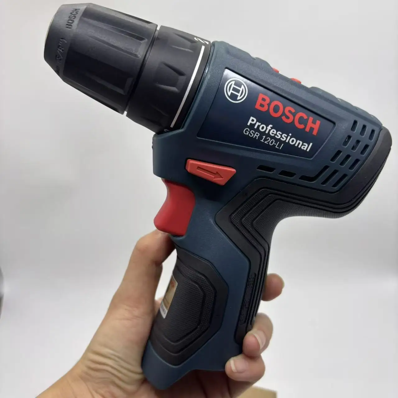 BOSCH GSR120-LI 12V Cordless Drill 20 Torque Levels Dual Speed Compact Anti-slip DIY Assembly Power Screwdriver